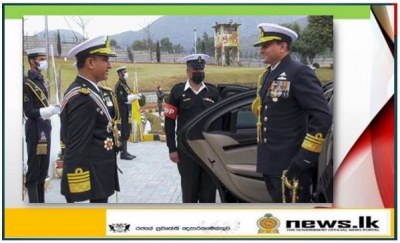 Commander of the Navy embarks on official visit to Pakistan