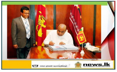 Hon. Speaker endorses the certificate on the Securities and Exchange Commission  of Sri Lanka Bill
