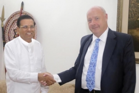 Ambassador of Denmark to Sri Lanka calls on President