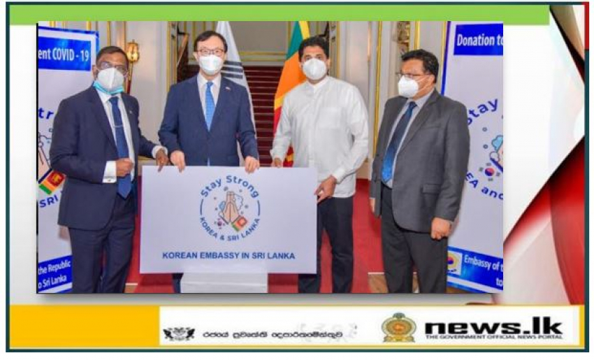 Korea donates a further consignment of COVID 19 related medical equipment to Sri Lanka