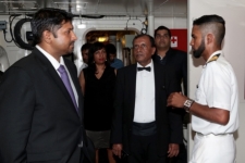 State Minister visits South African Navy Ship 'Spioenkop'