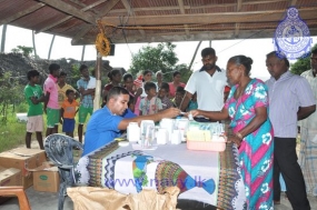 Navy conducts 02 medical clinics for inclement weather-affected civilians