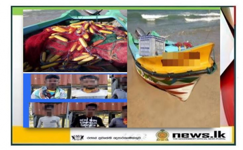 Six  persons apprehended for engaging in illegal fishing