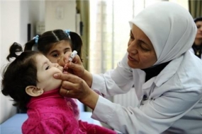 More than 2.7 Million Syrian Children Vaccinated against Polio
