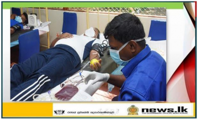 North Central Naval Command conducts blood donation campaign to coincide with Navy’s 71st anniversary