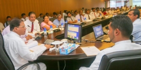 President discusses solutions to Mahaweli Zone people&#039;s problems