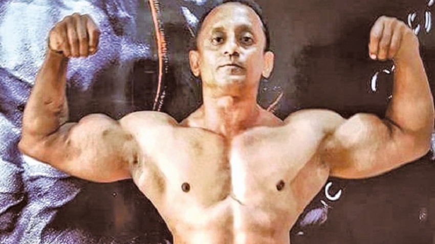 NishanthaWins Masters (Over 50) title in Mr Asia meet