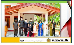 Two More New Houses for Retired War Heroes Warmed at Sippukulam & Medirigiriya
