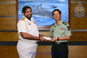 Chinese Defense Attaché calls on Commander of the Navy