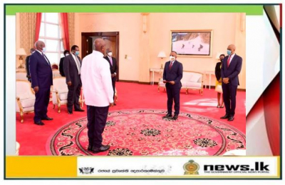 High Commissioner Kananathan presents Credentials in Uganda