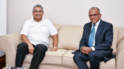 Singapore minister meets President