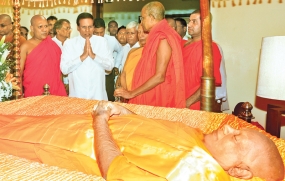 Ven. Prof. Bellanwila Thera’s cremation with State honours on Thursday