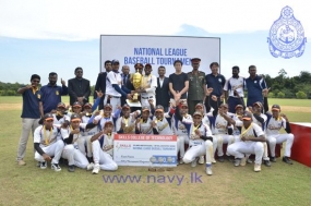 Navy emerged champions at National Baseball League Tournament 2015