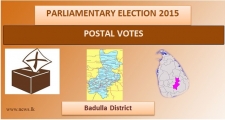 Postal Votes– Badulla District