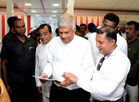 PM visited ‘Enterprise Sri Lanka’ Exhibition….