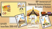 Sri Lanka-Thailand jointly issue new postage stamps