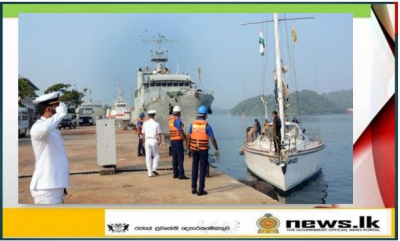 Five (05) sail training boats of Indian Navy provide sailing exposure to SLN personnel
