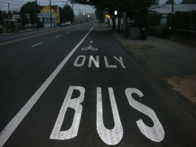 Separate lanes for buses under Mega City Plan