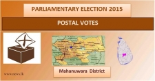Postal Votes– Mahanuwara District