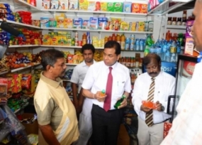 Minister instructs to continue raids on food