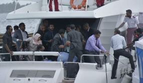 Maldives president unhurt in boat blast; wife, aides injured