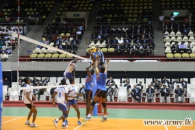 SLLI Wins Inter Regiment Volleyball Championship