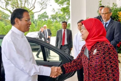 President meets Singaporean President