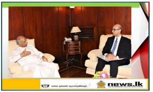 Egyptian Ambassador discusses regional and bilateral cooperation with Hon. Dinesh Gunawardena