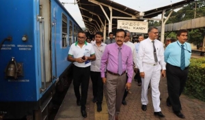 Colombo-Matale daily train service commences