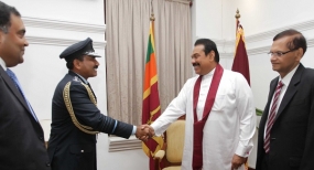 India’s Air Staff Chief Calls on President Rajapaksa