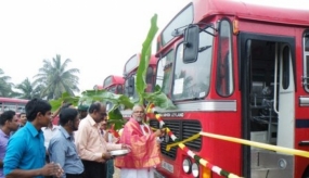 5 new buses to Jaffna