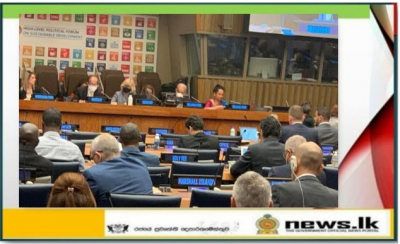 Sri Lanka presents its second Voluntary National Review on the achievement of the Sustainable Development Goals (SDGs)