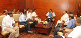Kandy JVP Activists pledge support to President