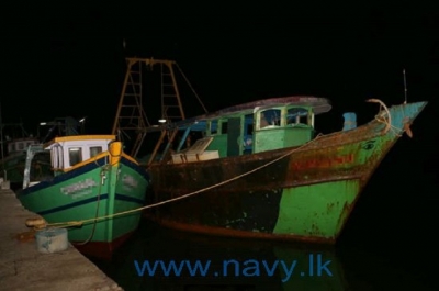 Navy arrests 10 Indian fishermen for  illegal fishing