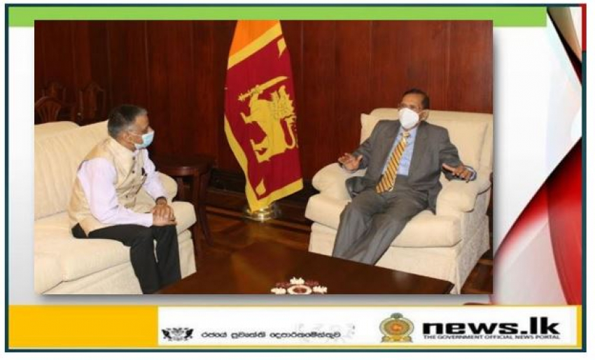 The High Commissioner of India meets Foreign Minister