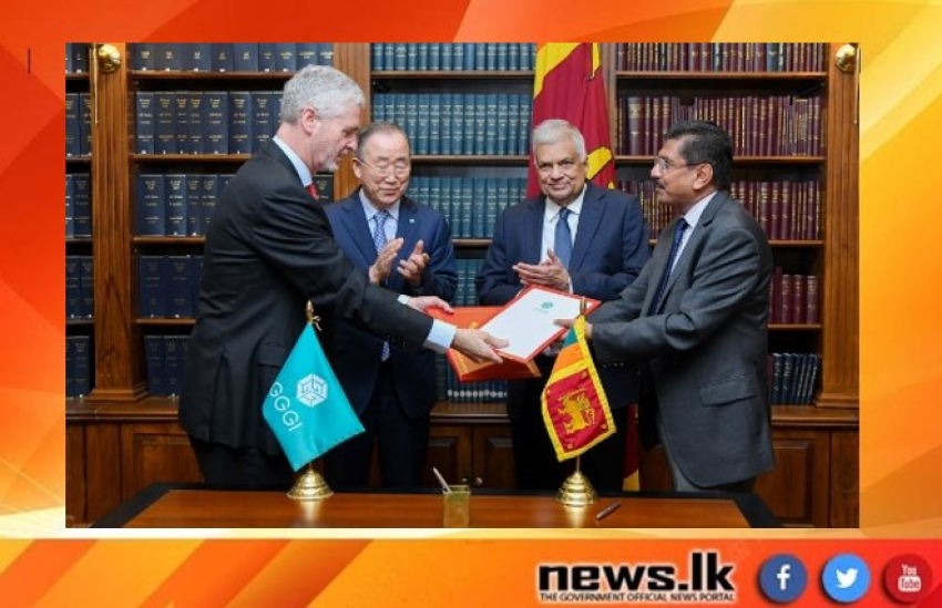 A Host Country Agreement between the Government and GGGI signed