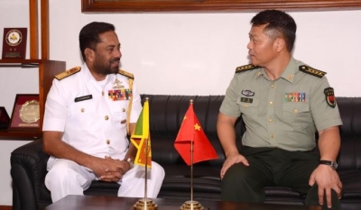 New Defence Attaché to the Chinese Embassy in Sri Lanka visits Eastern Naval Command