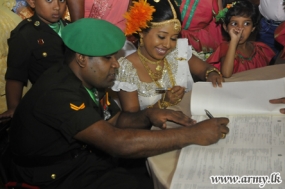 Wedding Bells Ring for Another War Hero at ‘Ranaviru Sevana’