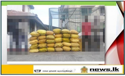 Navy apprehends 04 suspects with about 1026kg of smuggled dried turmeric in Kalpitiya
