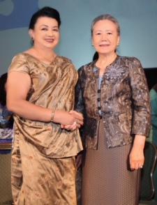 First Lady attends Tea Party hosted by UN Sec-General's wife