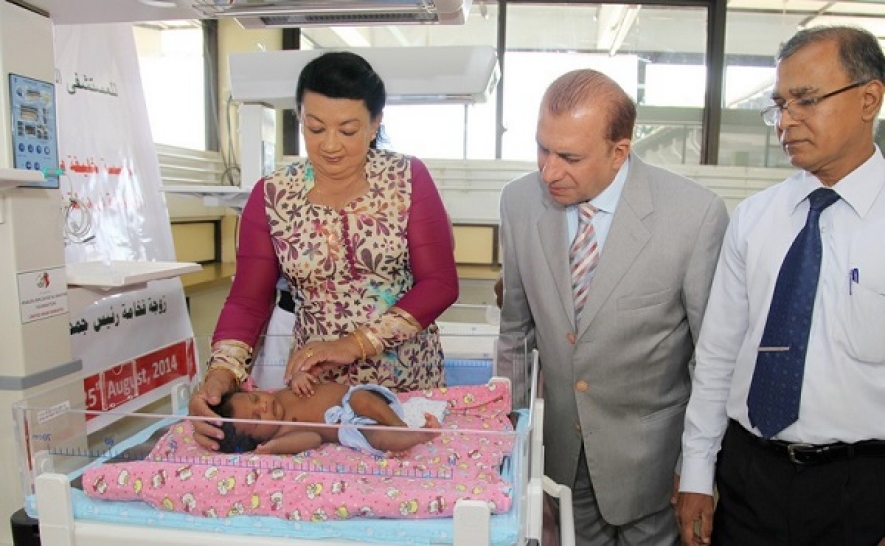 First Lady visits Ragama Teaching Hospital