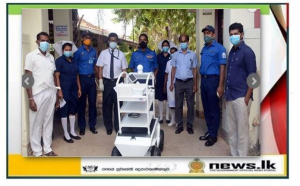 Navy-made another ‘Medi Mate’ handed over to Negombo District General Hospital