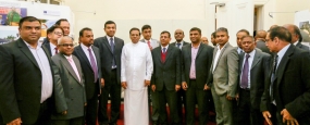 President Maithripala Meets Members of Jaffna Hindu College OBA (UK)