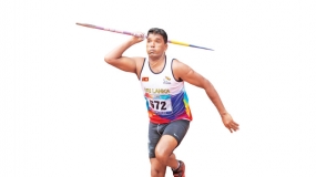 Dinesh Priyantha creates record in Javelin Throw