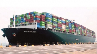 EVERGREEN LINE NEW GENERATION CONTAINER SHIPS CALL AT Colombo PORT