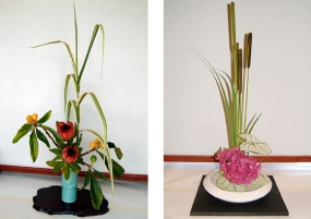 Ikebana exhibition begins today