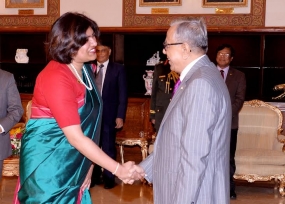 High Commissioner of Sri Lanka to Bangladesh presents credentials