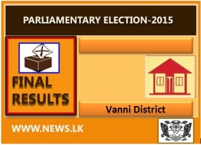 Final Result – Vanni District