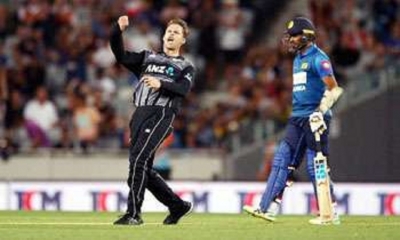 New Zealand win by 35 runs