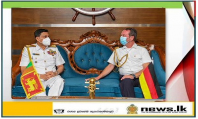 Defence Attaché of German Embassy in New Delhi calls on Commander of the Navy